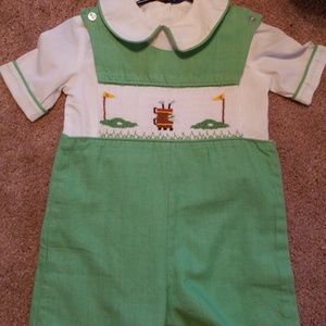 Smocked Golf Shortall / Jon Jon